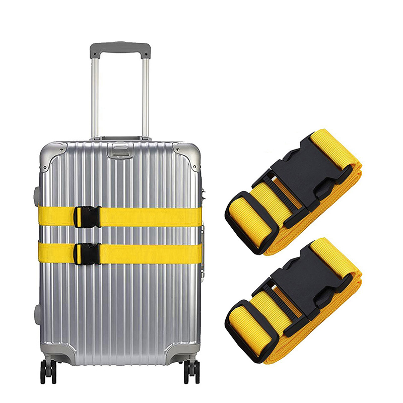 Travel Luggage Set - 1 pieces nylon Luggage Strap Adjustable