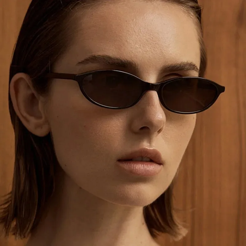 Small Oval Sunglasses Women Vi - Designer Sunglasses 评论和价格