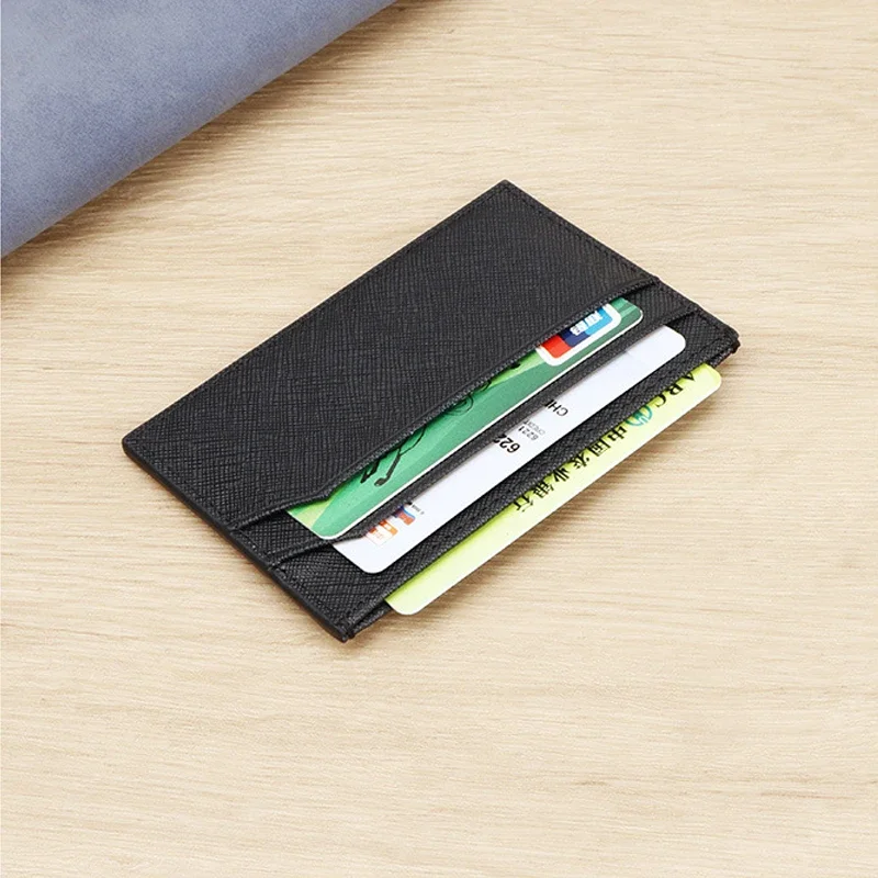 Busine Sle Card Holder Wallet  - Leather Wallet Men 评论和价格