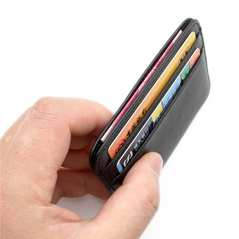 High End Luxury Business100% G - Leather Wallet Men 评论和价格