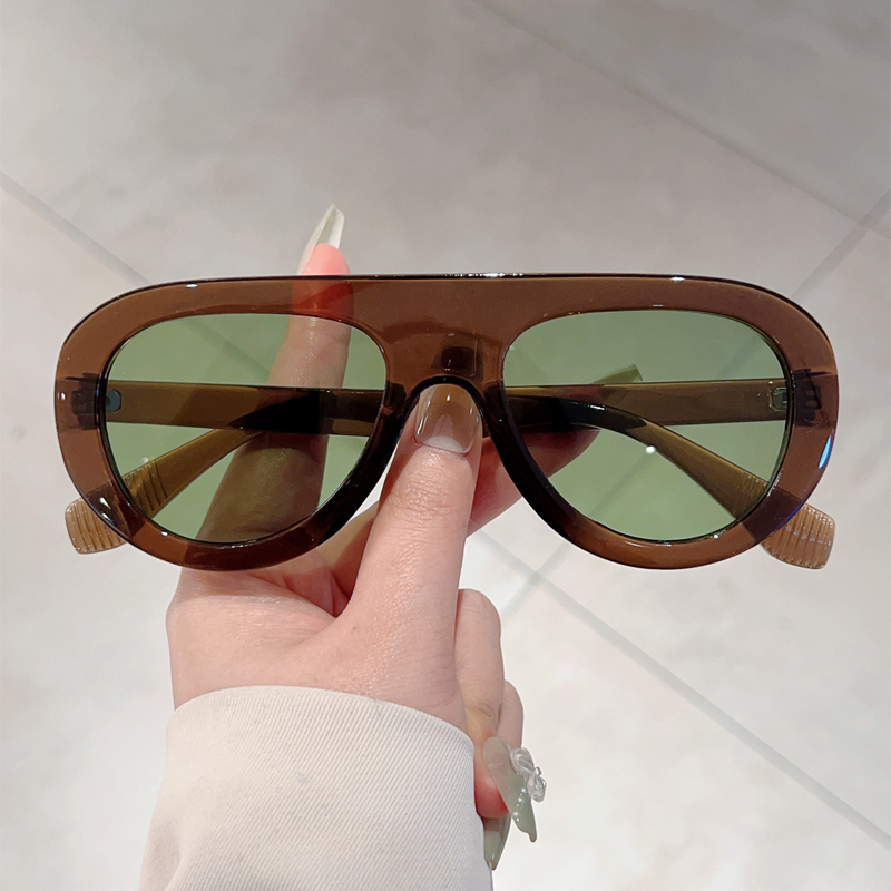 Pilot Sunglasses Men Vintage C - Designer Sunglasses 评论和价格