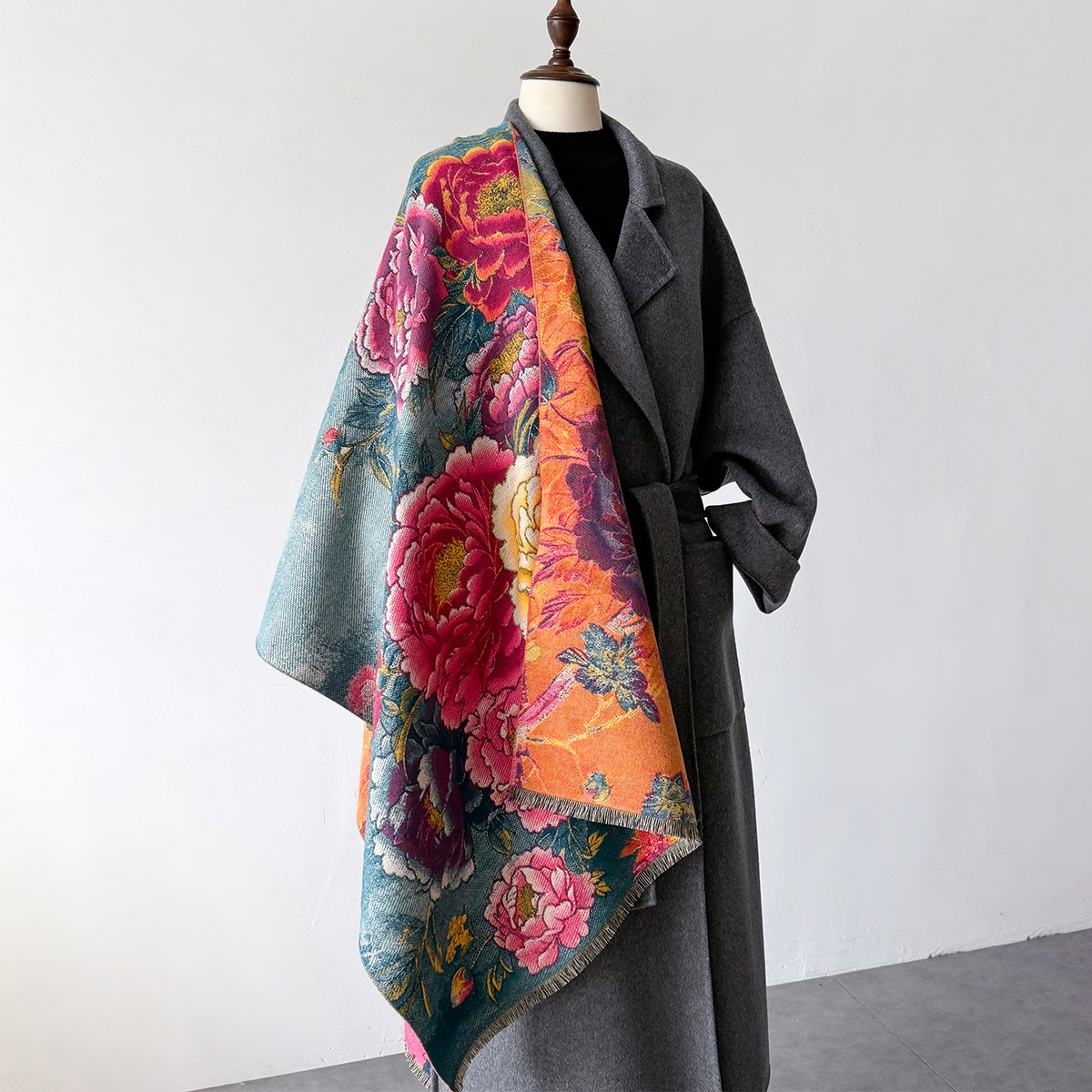 Warm Cashmere Scarf Women Shaw - Cashmere Scarf 评论和价格
