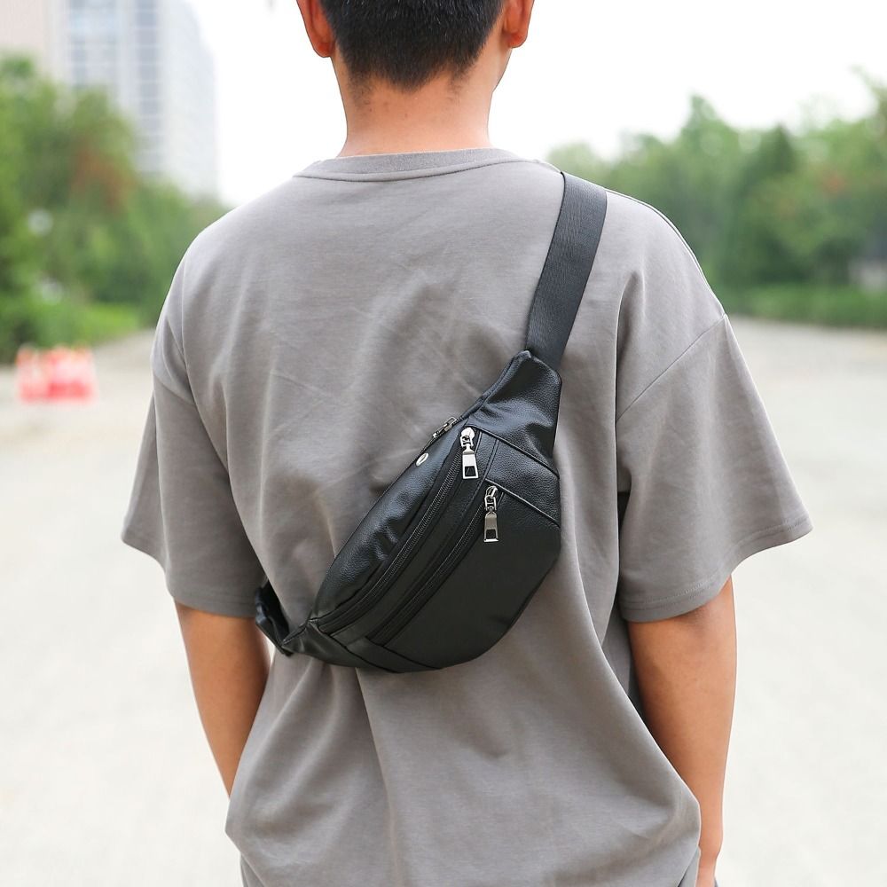 Multifunctional Crossbody Cash - Leather Wallet Men 评论和价格