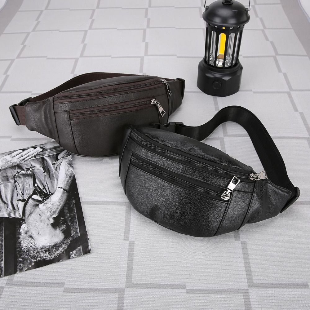 Multifunctional Crossbody Cash - Leather Wallet Men 评论和价格