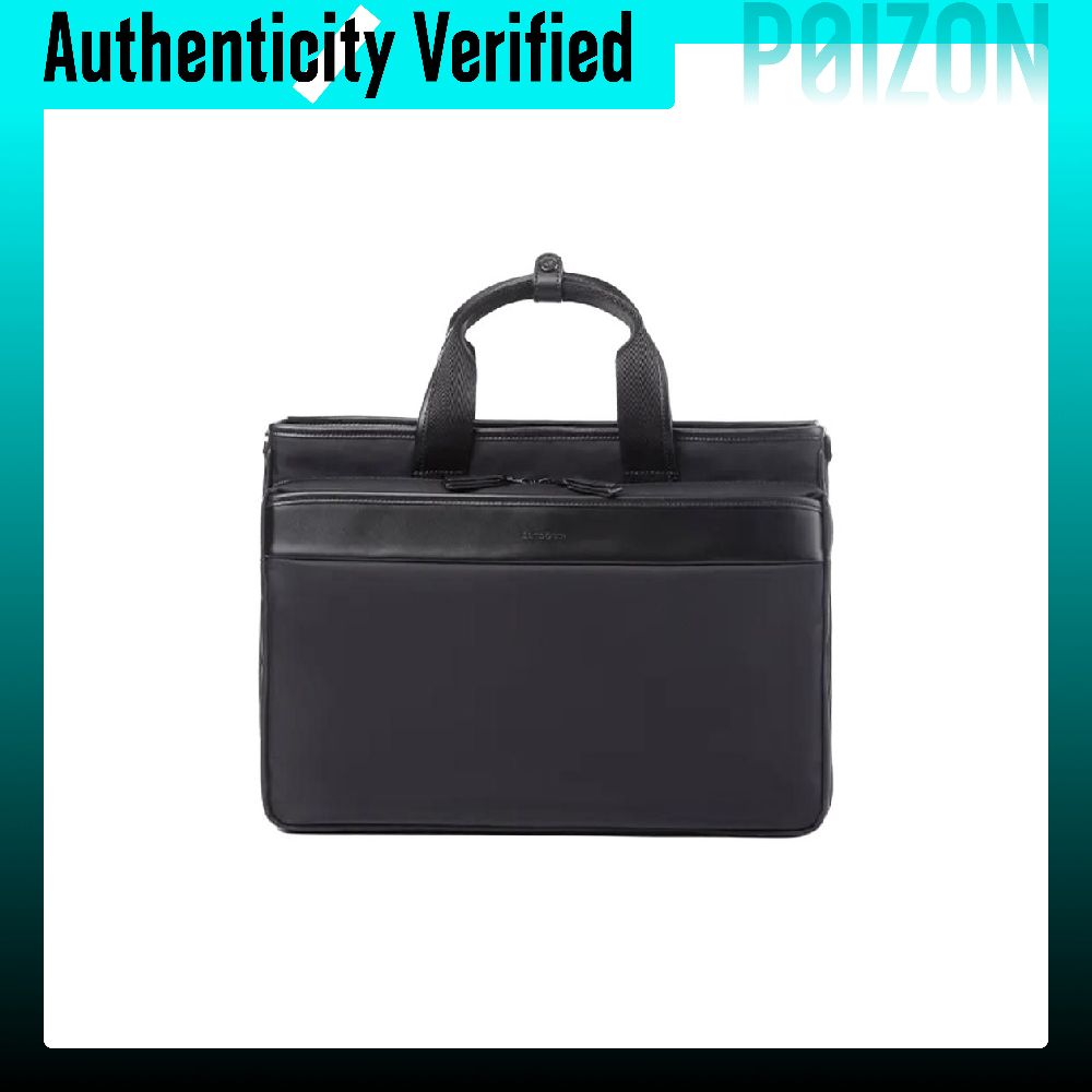 SAMSONITE Fabric With Cow Leat - Leather Briefcase 评论和价格