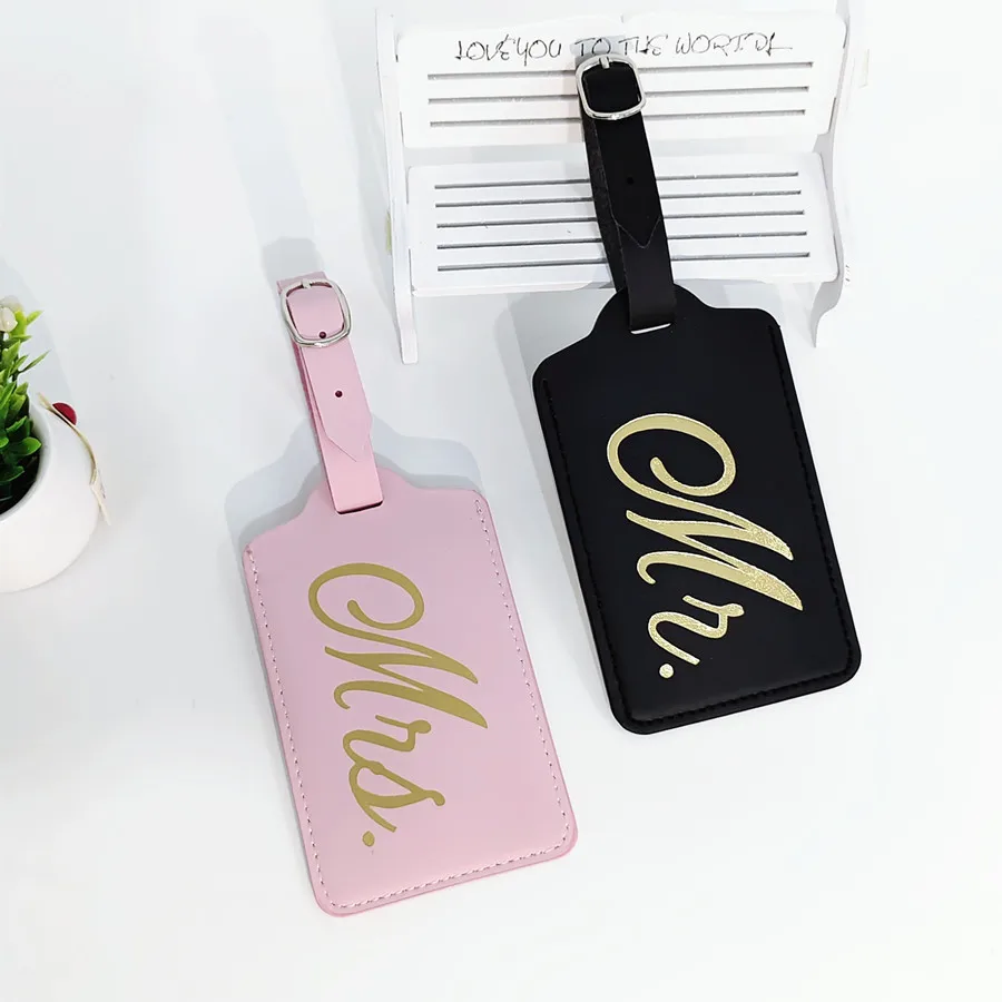 2PCS/Set Mr Mrs Couples Luggag - Travel Luggage Set 评论和价格