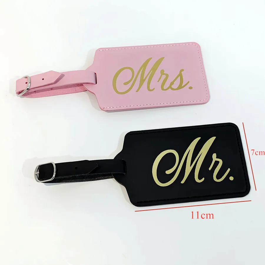 2PCS/Set Mr Mrs Couples Luggag - Travel Luggage Set 评论和价格