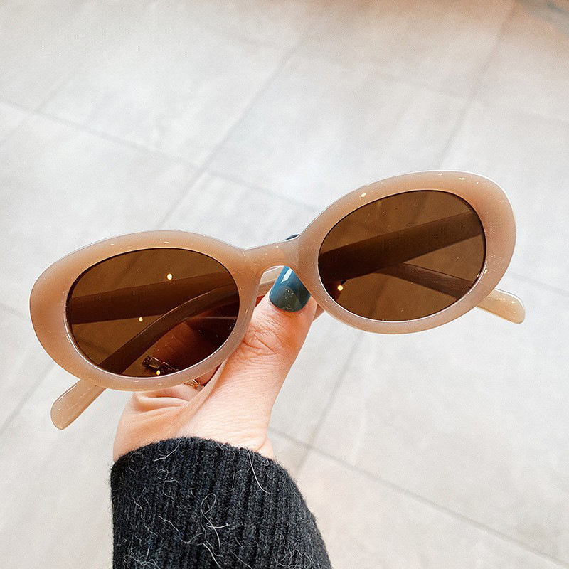 Vintage Small Oval Sunglasses  - Sunglasses Uv400 评论和价格