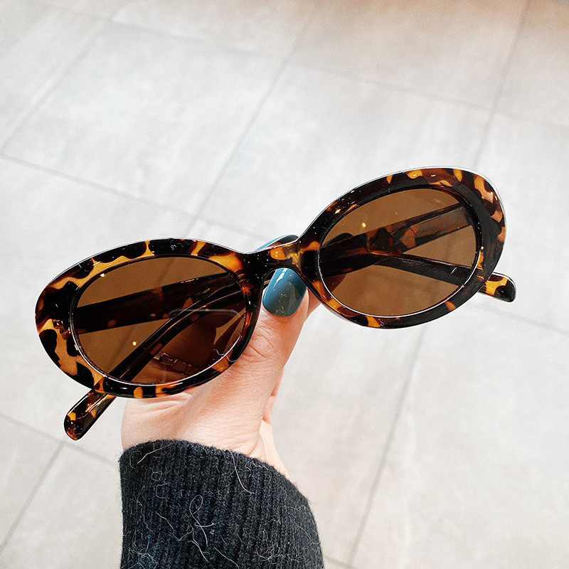 Vintage Small Oval Sunglasses  - Sunglasses Uv400 评论和价格