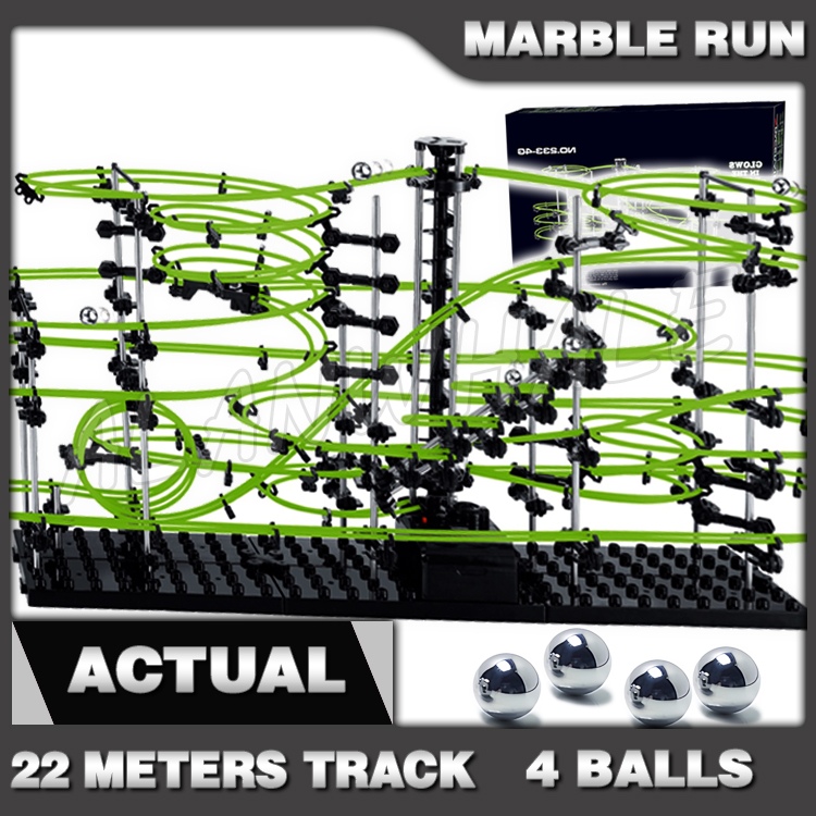 2200cm Rail Level 4 Marble Run - Marble Coaster Set 评论和价格