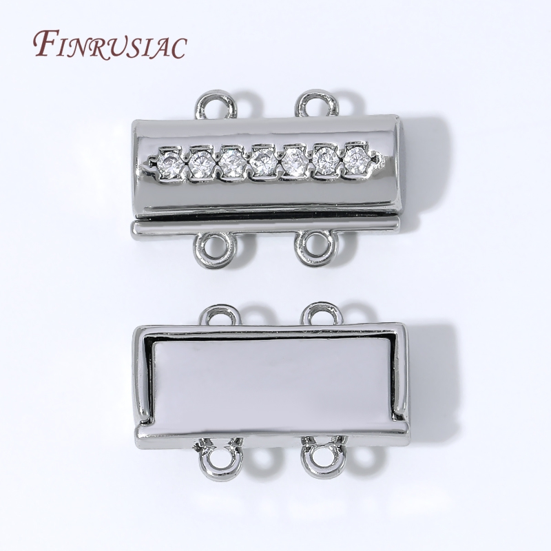 Magnetic Necklace Clasp 18K Go - Gold Plated Jewelry 评论和价格