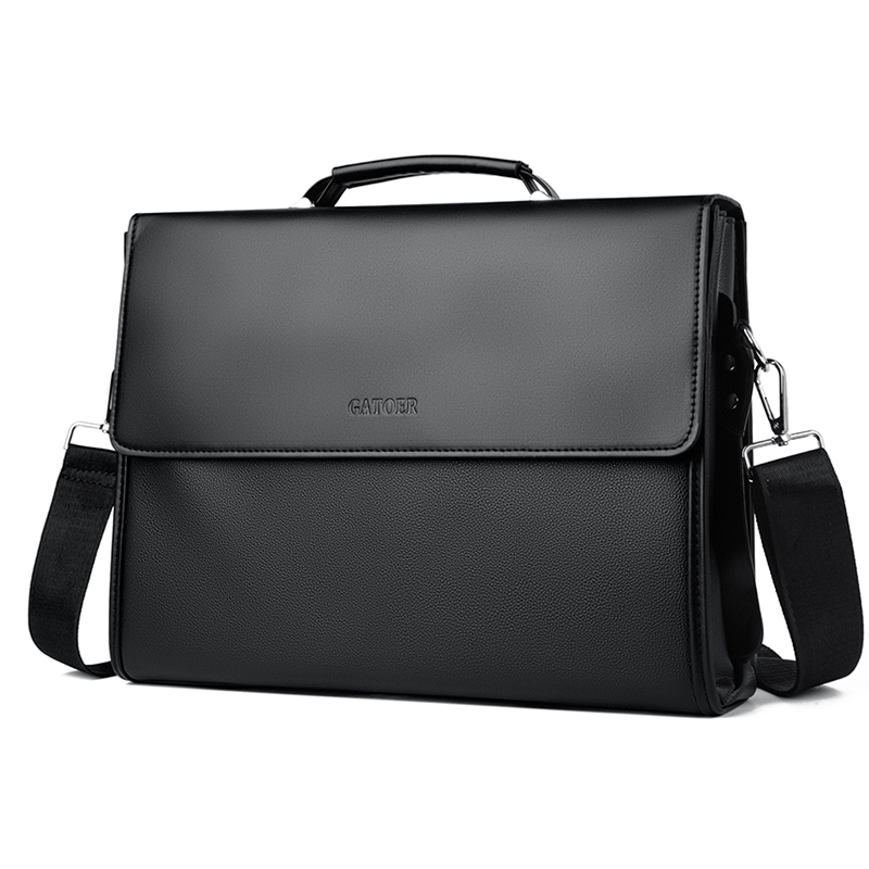 Men's Business Casual Handbag  - Leather Briefcase 评论和价格