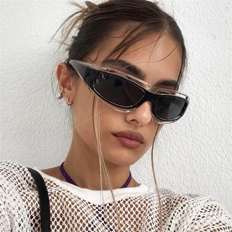 Cat eye Glasses Punk Style Wom - Sunglasses Uv400 评论和价格