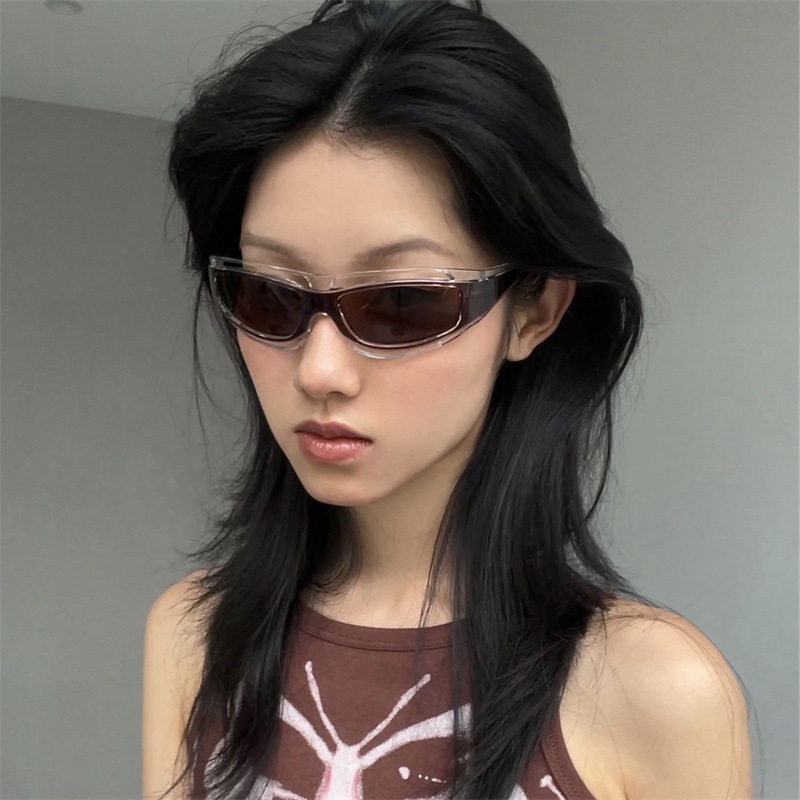 Cat eye Glasses Punk Style Wom - Sunglasses Uv400 评论和价格