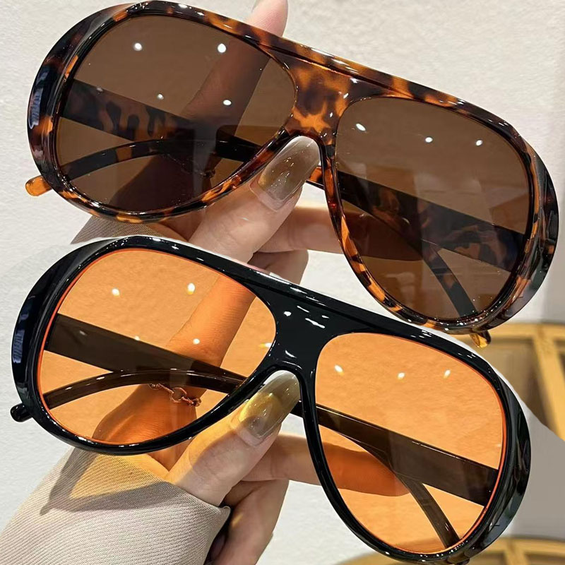 Oversized Sunglasses Women Fas - Sunglasses Uv400 评论和价格