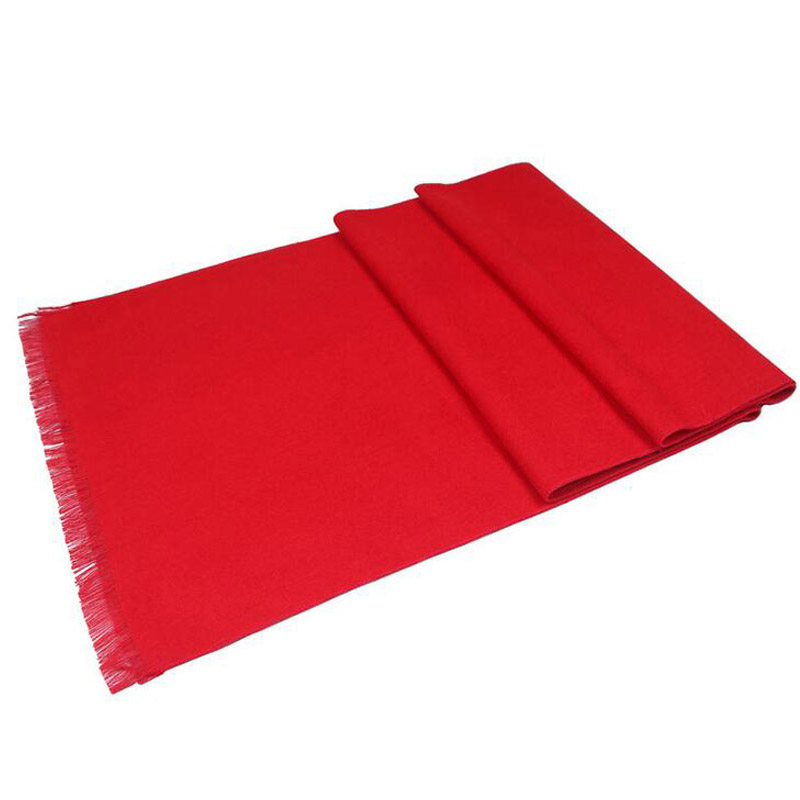 Fashion Winter Solid Color Men - Cashmere Scarf 评论和价格