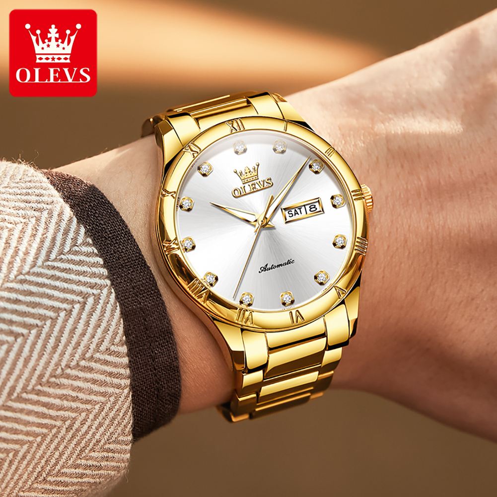 OLEVS Men's Watches Luxury Cas - Luxury Watch Men 评论和价格
