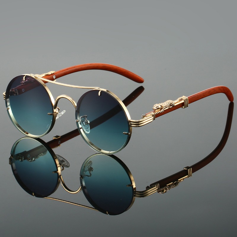 Popular Round Sunglasses Men F - Designer Sunglasses 评论和价格