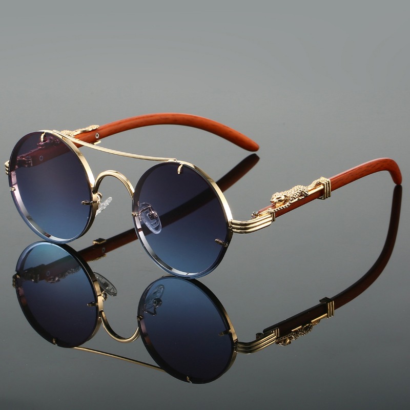 Popular Round Sunglasses Men F - Designer Sunglasses 评论和价格