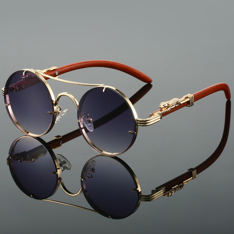 Popular Round Sunglasses Men F - Designer Sunglasses 评论和价格