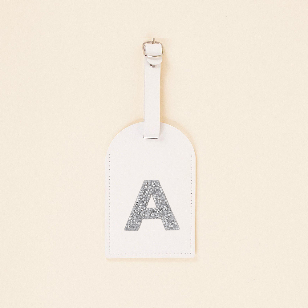 A-Z Rhinestone Monogram Leathe - Travel Luggage Set 评论和价格