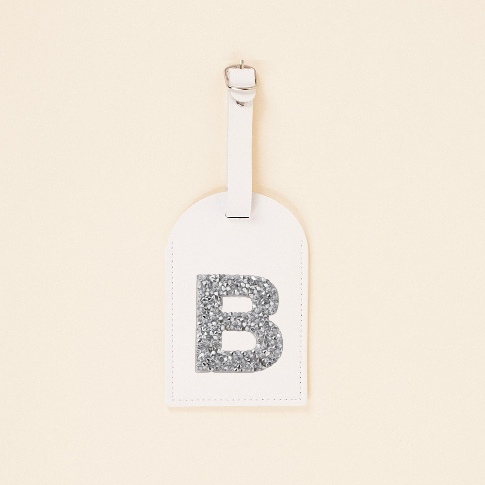 A-Z Rhinestone Monogram Leathe - Travel Luggage Set 评论和价格