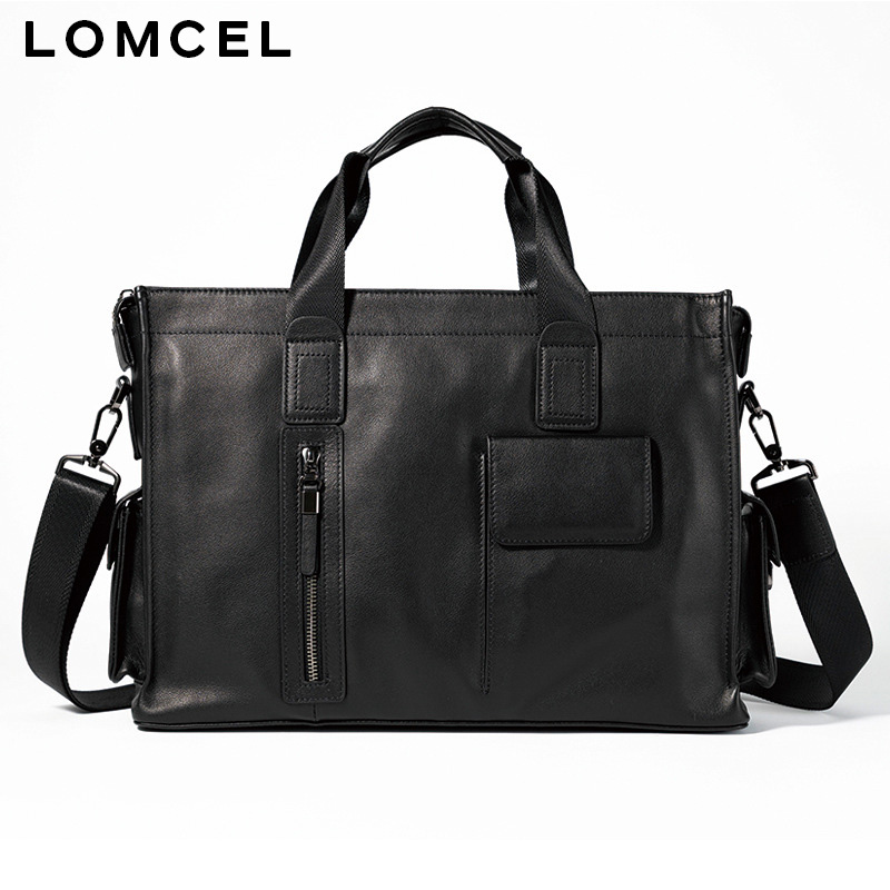 LOMCEL P116 fashionable handba - Leather Briefcase 评论和价格