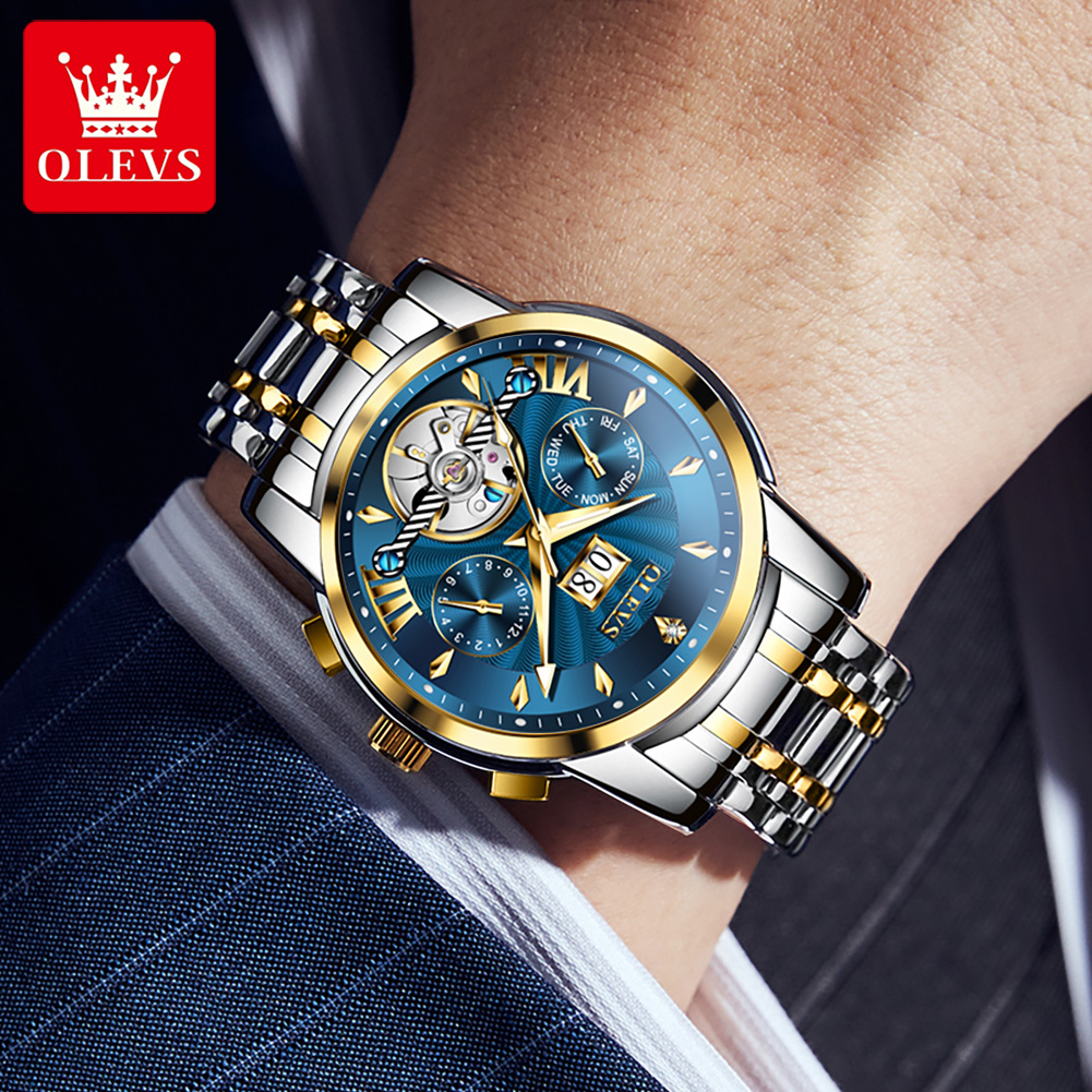 OLEVS Men Watches Luxury Fashi - Luxury Watch Men 评论和价格
