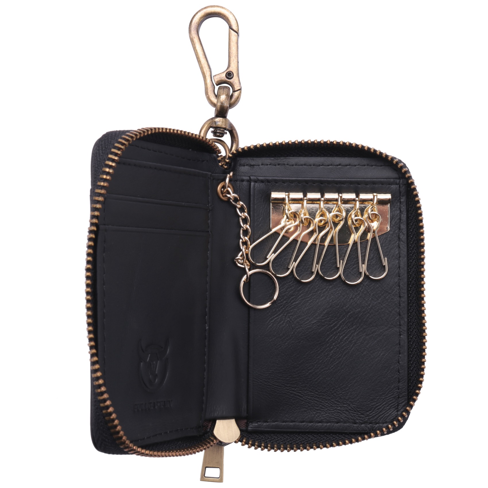 ABQR  Leather Men&Women Key Wa - Leather Wallet Men 评论和价格