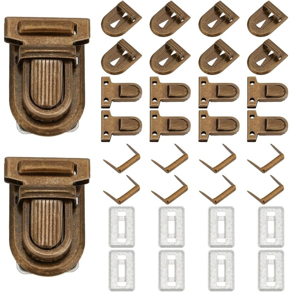 10 Sets Iron Purse Push Locks  - Leather Briefcase 评论和价格